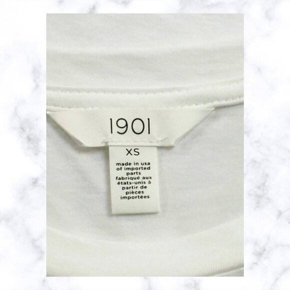 1901 Okay But first Egg Nog Size XS White - Picture 4 of 9